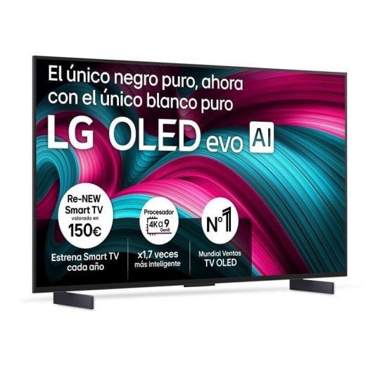 TV LG OLED evo OLED42C54LA 42" 4K UltraHD 144Hz Smart TV WebOS HDR10 Dolby Vision Dolby Atmos