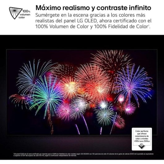 TV LG OLED evo OLED42C54LA 42" 4K UltraHD 144Hz Smart TV WebOS HDR10 Dolby Vision Dolby Atmos