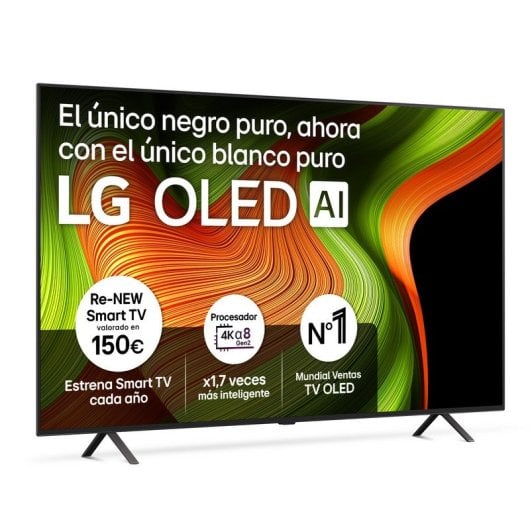TV LG OLED OLED65B56LA 65" 4K UHD Dolby Atmos HDR Smart TV AI VRR G-SYNC FreeSync