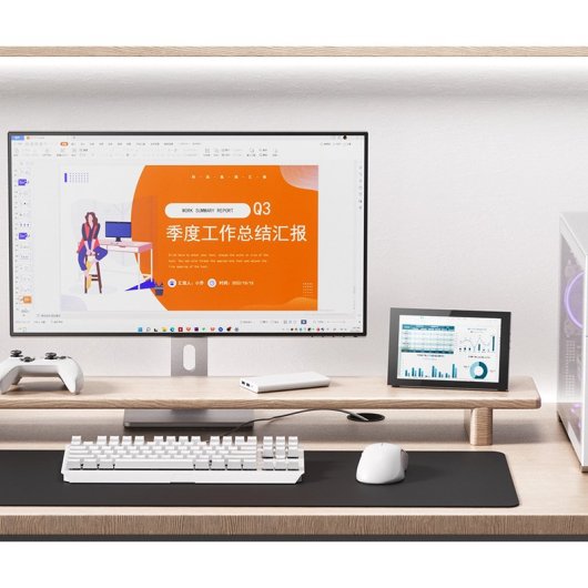 Monitor Jonsbo DS8 8" 1280x800 60Hz LCD TFT HDMI Mini HDMI USB-C Brillo 300nits Blanco