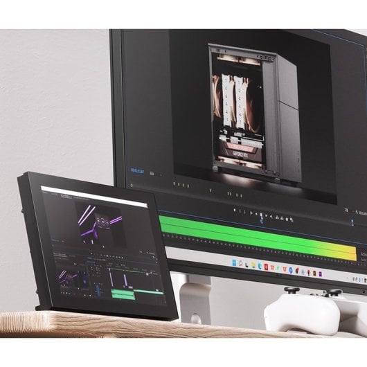 Monitor Jonsbo DS8 8" 1280x800 60Hz LCD TFT HDMI Mini HDMI USB-C Brillo 300nits Blanco