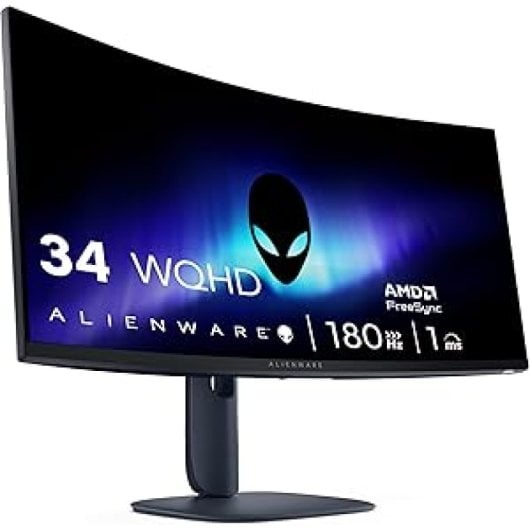 Moniteur Alienware AW3425DWM 34 pouces WQHD 180 Hz VA incurvé HDR400 FreeSync Premium
