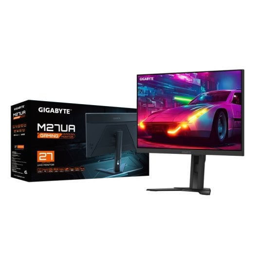 Gigabyte M27UA 27" 4K UHD 160Hz SS-IPS FreeSync Premium KVM HDR400 USB-C Altura Ajustable