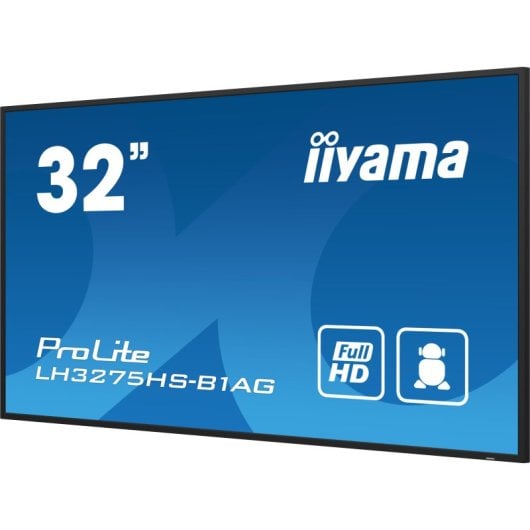 Pantalla digital iiyama LH3275HS-B1AG 32? Full HD IPS 500cd/m² Wifi Android 11