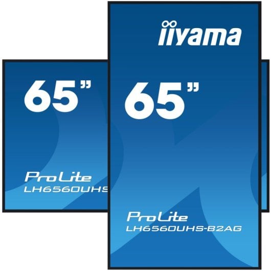 Digitales Whiteboard iiyama LH6560UHS-B2AG 65″ 4K Ultra HD LED Android 11 WLAN 24/7