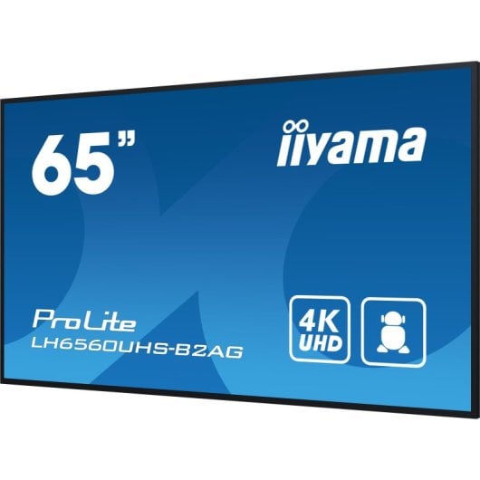 Digitales Whiteboard iiyama LH6560UHS-B2AG 65″ 4K Ultra HD LED Android 11 WLAN 24/7