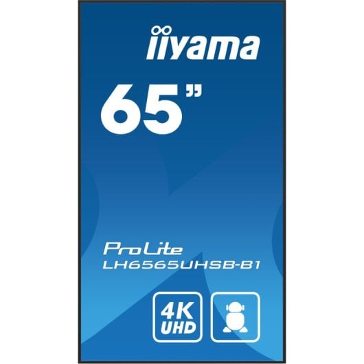 Monitor profesional iiyama 64.5? 4K Ultra HD LED IPS 800cd/m² Android 4GB/32GB WiFi