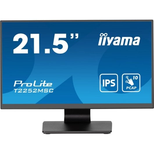 Moniteur tactile 21,5" IPS Full HD avec haut-parleurs iiyama ProLite T2252MSC-B2AG
