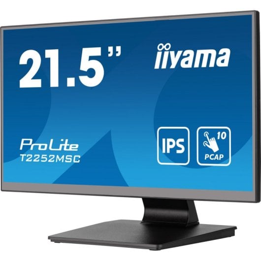 Moniteur tactile 21,5" IPS Full HD avec haut-parleurs iiyama ProLite T2252MSC-B2AG