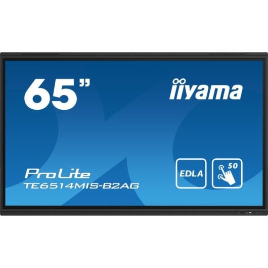 Pantalla interactiva iiyama PROLITE TE6514MIS-B2AG 65? 4K PureTouch Android 13 52W