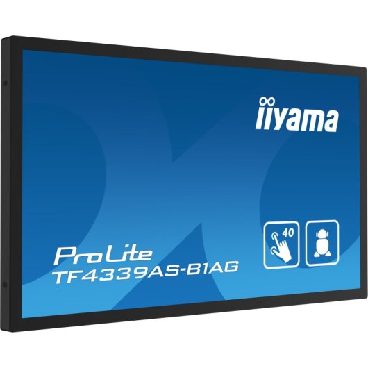iiyama ProLite 43″ 4K Ultra HD IPS Android 11 Touch-Monitor 500cd/m² 40 Berührungen