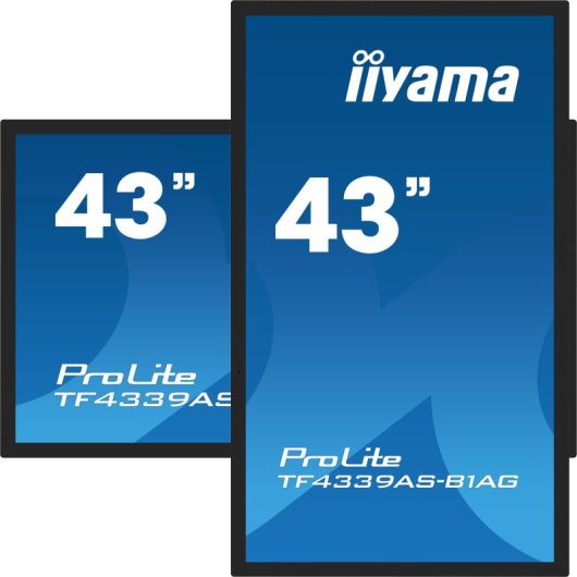 iiyama ProLite 43″ 4K Ultra HD IPS Android 11 Touch-Monitor 500cd/m² 40 Berührungen