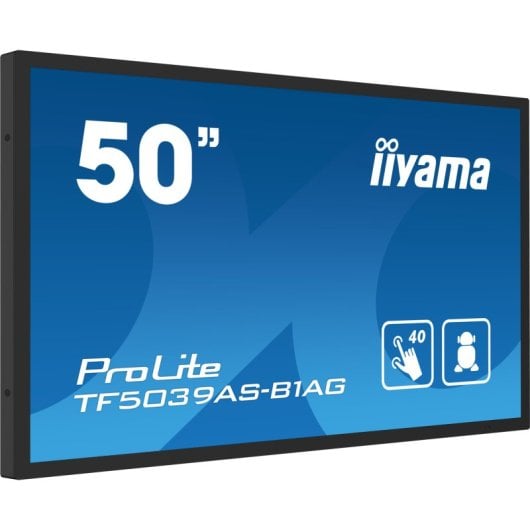 iiyama Touch-Monitor 49,5″ 4K Ultra HD VA 40 Punkte Multi-Touch Android 4GB/32GB