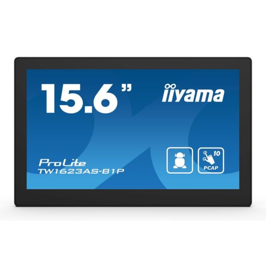 Écran interactif iiyama 15,6″ Full HD Android 4 Go 32 Go WiFi Bluetooth Noir 24h/24 et 7j/7