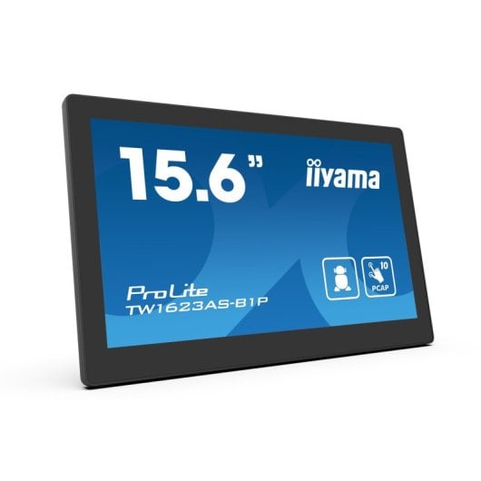 Écran interactif iiyama 15,6″ Full HD Android 4 Go 32 Go WiFi Bluetooth Noir 24h/24 et 7j/7