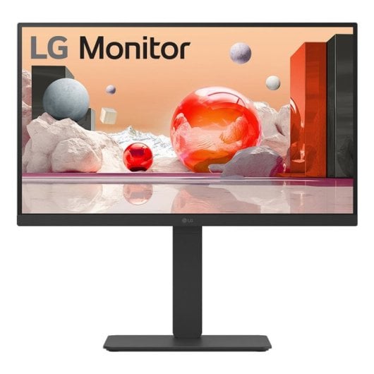 Écran LG 23,8 pouces 1080p 100 Hz IPS USB-C HDMI Haut-parleurs Webcam Microphone Réglage de la hauteur Sans scintillement
