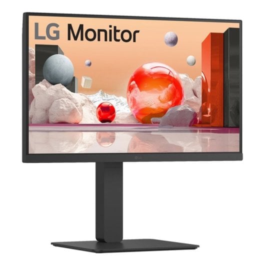 Écran LG 23,8 pouces 1080p 100 Hz IPS USB-C HDMI Haut-parleurs Webcam Microphone Réglage de la hauteur Sans scintillement