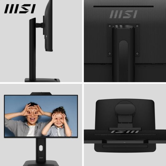 MSI Pro MP242PMG Monitor 23.8" IPS FullHD 120Hz USB HDMI DisplayPort com Altifalantes e Câmara