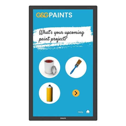 Panel interactivo Philips 3000 series 24BDL3751T/00, 23.8? Full HD, táctil, Android, Wifi