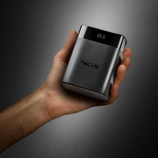 Batterie portable NGS TWIX 30 30 000 mAh 140 W PD 3.1 PPS QC 3.0 LED noire