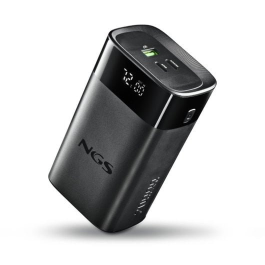 NGS TWIX 20 Externer Akku, 20000 mAh, 65 W, Power Delivery 3.0, PPS, Quick Charge 3.0, Schwarz