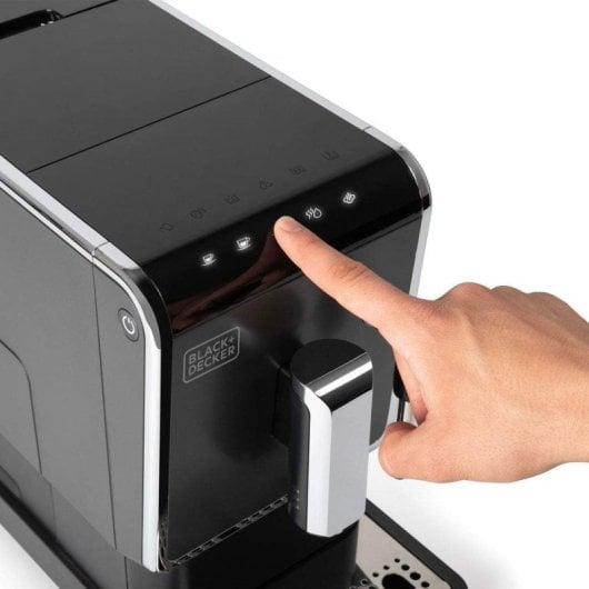 Black+Decker 1470W 19 bar Macchina per caffè automatica Thermoblock EasyTouch Grinder