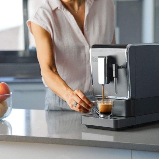 Black+Decker 1470W 19 bar Macchina per caffè automatica Thermoblock EasyTouch Grinder