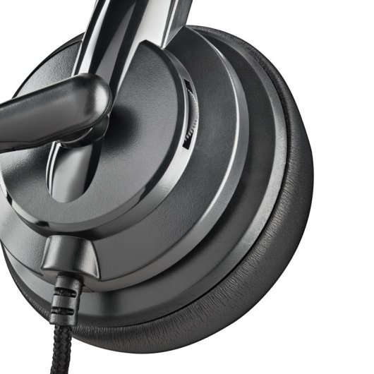 Auriculares NGS con cable USB-C y USB-A, micrófono flexible y filtrado de ruidos