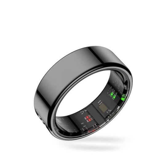 Smart Ring Prixton Orbyt Touch Acero Inoxidable, Monitor Salud, Pantalla Táctil