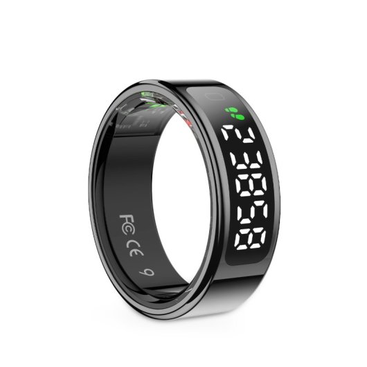 Smart Ring Prixton Orbyt Touch Acero Inoxidable, Monitor Salud, Pantalla Táctil