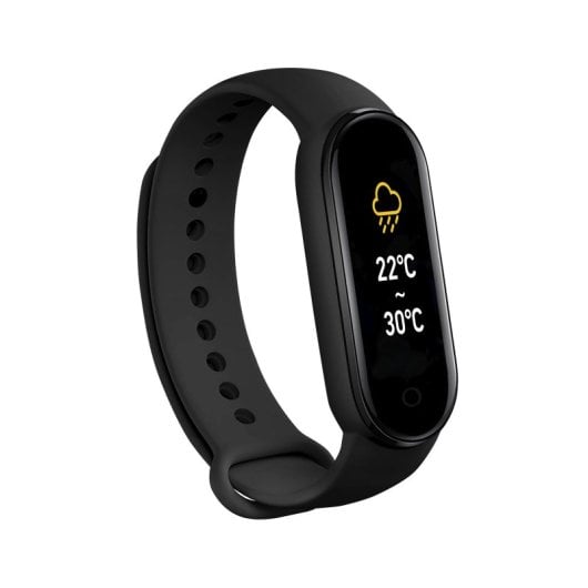 Bracelet cardiofréquencemètre et tensiomètre Prixton AT410 OLED 0,96″ avec notifications 7 jours