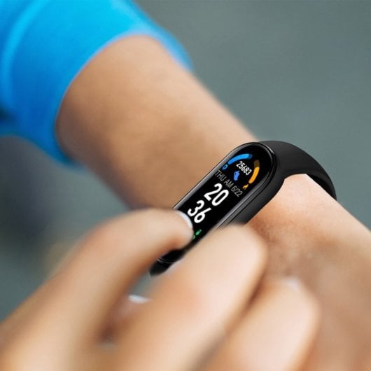 Bracelet cardiofréquencemètre et tensiomètre Prixton AT410 OLED 0,96″ avec notifications 7 jours