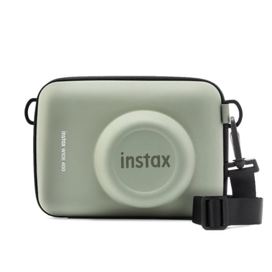 Fujifilm Instax Wide 400 Kompakt-Digitalkamera, Sofortbild, 62 x 99 mm, grüner Blitz, AA