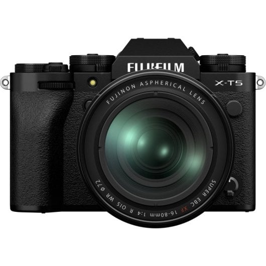 Fujifilm X-T5 Kompakte Digitalkamera, 40,2 MP, 5-fach optischer Zoom, X-Trans CMOS-Sensor, WLAN, Bluetooth, Touchscreen-Stabilisator