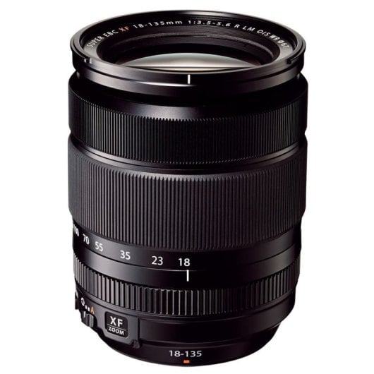 Fujifilm XF 18–135 mm f/3,5–5,6 R LM OIS WR Telezoomobjektiv für MILC, Schwarz