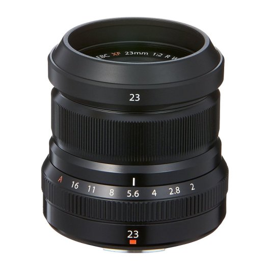 Objetivo Fujifilm FUJINON XF23mm F2.0 R WR 10/6 Montura X Negro 43 mm
