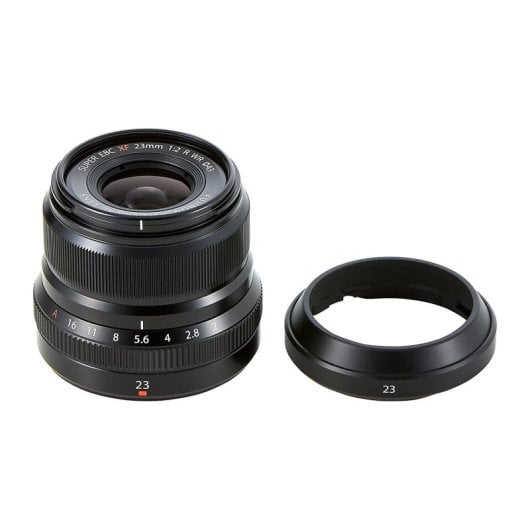 Objetivo Fujifilm FUJINON XF23mm F2.0 R WR 10/6 Montura X Negro 43 mm