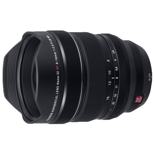 Fujifilm XF8-16mm F2.8 R LM WR Ultraweitwinkelobjektiv 8-16mm Autofokus, Schwarz