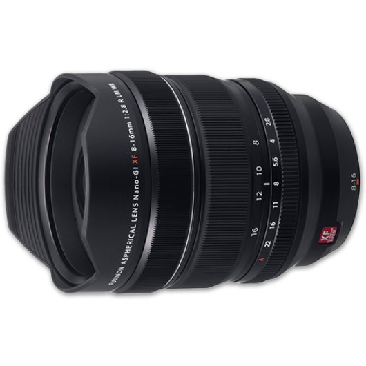 Fujifilm XF8-16mm F2.8 R LM WR Ultraweitwinkelobjektiv 8-16mm Autofokus, Schwarz