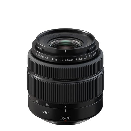 Fujifilm FUJINON GF35-70 mm F4.5-5.6 WR 35-70 mm schwarzes wetterfestes G-Mount-Objektiv