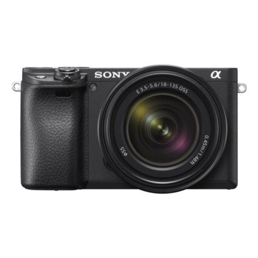 Sony ILCE-6400AK 24,2 MP Kompakt-Digitalkamera, 16-50 mm Zoom, CMOS-Sensor, 4K WLAN, Touchscreen