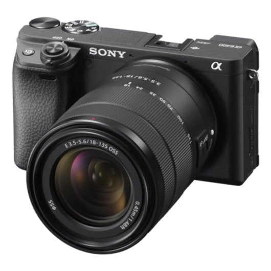 Sony ILCE-6400AK 24,2 MP Kompakt-Digitalkamera, 16-50 mm Zoom, CMOS-Sensor, 4K WLAN, Touchscreen