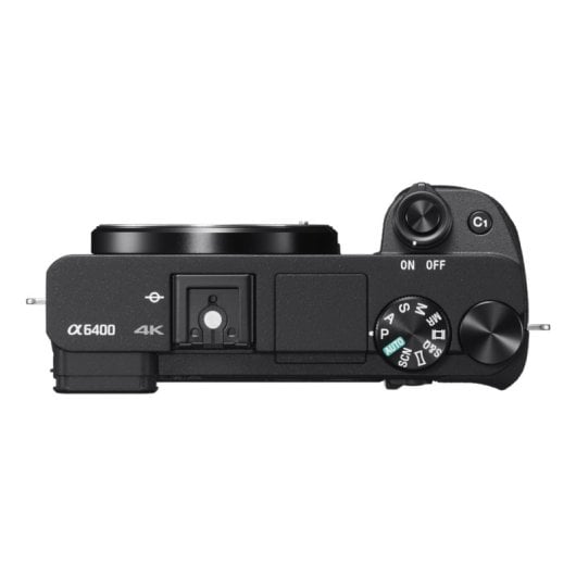 Sony ILCE-6400AK 24,2 MP Kompakt-Digitalkamera, 16-50 mm Zoom, CMOS-Sensor, 4K WLAN, Touchscreen