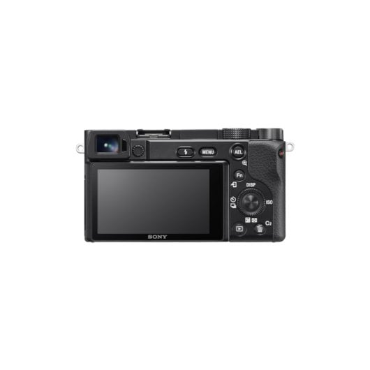 Sony α 6100 Kompakt-Digitalkamera (24,2 MP CMOS-Sensor, 4K Ultra HD, Touchscreen, WLAN) schwarz