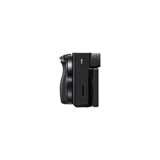 Sony α 6100 Kompakt-Digitalkamera (24,2 MP CMOS-Sensor, 4K Ultra HD, Touchscreen, WLAN) schwarz