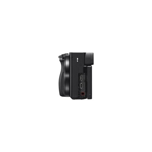 Sony α 6100 Kompakt-Digitalkamera (24,2 MP CMOS-Sensor, 4K Ultra HD, Touchscreen, WLAN) schwarz