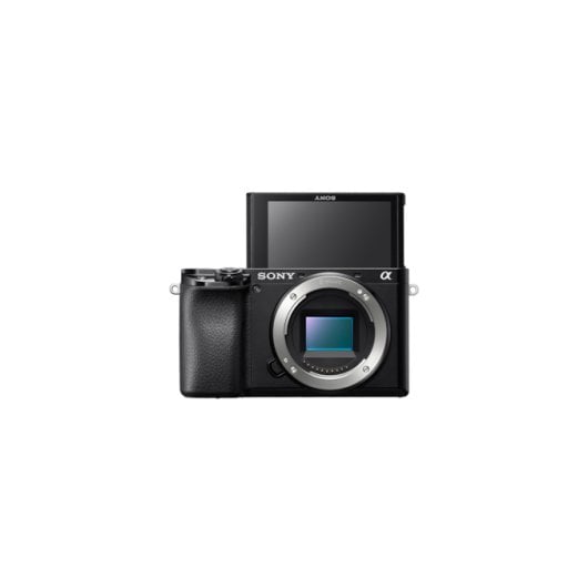 Sony α 6100 Kompakt-Digitalkamera (24,2 MP CMOS-Sensor, 4K Ultra HD, Touchscreen, WLAN) schwarz