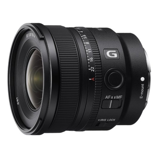 Sony 16 mm f1.8 E-Mount-Objektiv, Weitwinkel, 11 Lamellen, 0,15 m Fokus