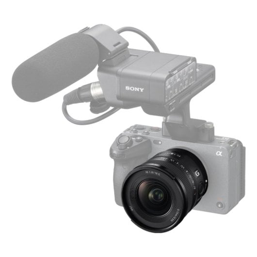 Sony 16 mm f1.8 E-Mount-Objektiv, Weitwinkel, 11 Lamellen, 0,15 m Fokus