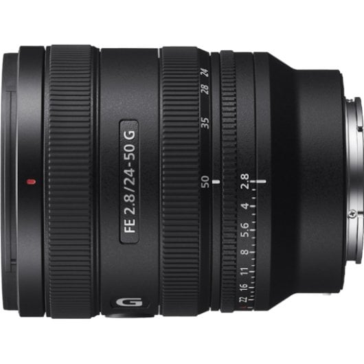 Objetivo Sony SEL2450G.SYX 24-50mm F2.8-4 G Autoenfoque Sony E Parasol Extraíble